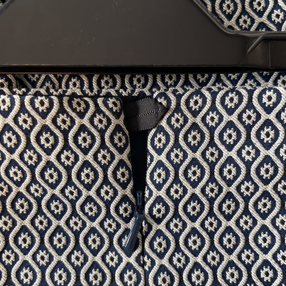 Brooks Brothers Navy Patterned Skirt - Picture 2 of 3